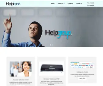 Helphone.co(Servicios Call Center y Ventas Equipos Telefonía IP) Screenshot