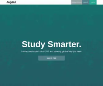Helphub.me(Online Tutors) Screenshot