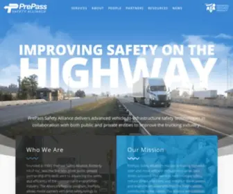 Helpinc.us(PrePass Safety Alliance) Screenshot