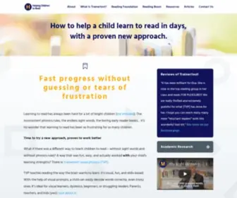 Helpingchildrentoread.com(Helping Children to Read) Screenshot