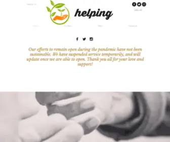 Helpingfoods.com(Restaurant) Screenshot