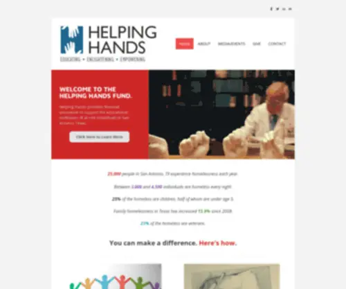 Helpinghandsfund.com(Helpinghandsfund) Screenshot