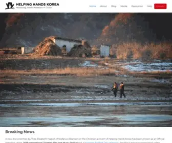 Helpinghandskorea.org(Helping Hands Korea) Screenshot
