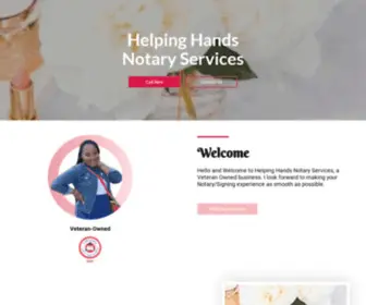 Helpinghandsnotaryservices.com(Helping Hands Notary Services Pricing Plan) Screenshot