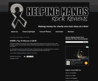 Helpinghandsrockreviews.com(Helping Hands Rock Reviews) Screenshot