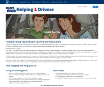 Helpingldrivers.com(Helping L Drivers) Screenshot