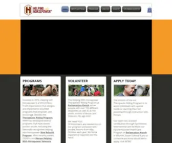 Helpingwithhorsepower.com(Connect) Screenshot