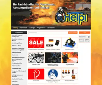 Helpishop.de(Ausrüstung für feuerwehr) Screenshot