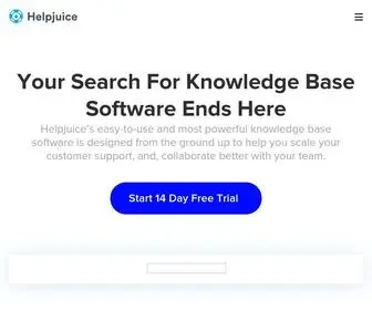 Helpjuice.com(Knowledge Base Software) Screenshot