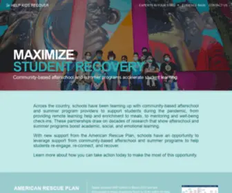 Helpkidsrecover.org(Help Kids Recover) Screenshot