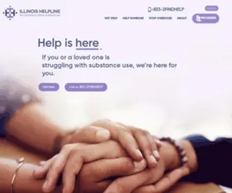 Helplineil.org(Helplineil) Screenshot