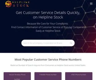 Helplinestock.com(Helpline Stock) Screenshot