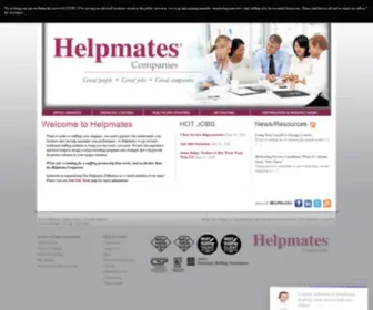 Helpmates.com(Helpmates Staffing Helpmates Staffing Companies in Los Angeles and Orange County Maximize Your Performance) Screenshot