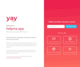 Helpme.app(Domain name registration) Screenshot