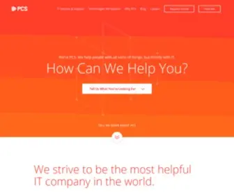 Helpmepcs.com(IT Computer Support Services & Consulting Company) Screenshot