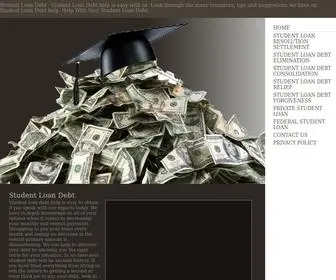 Helpmystudentdebt.com(Student Loan Debt Consolidation) Screenshot