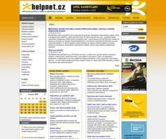 Helpnet.cz(Informační portál pro osoby se specifickými potřebami) Screenshot