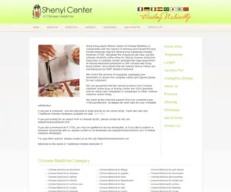 Helpofchinesemedicine.com(Shenyi Center of Chinese Medicine) Screenshot