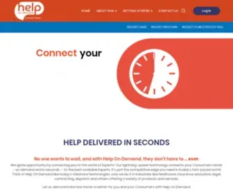 Helpondemand.com(Help on Demand) Screenshot