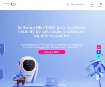 Helppeoplecloud.com(Helpdesk Cloud para la gestión TI) Screenshot