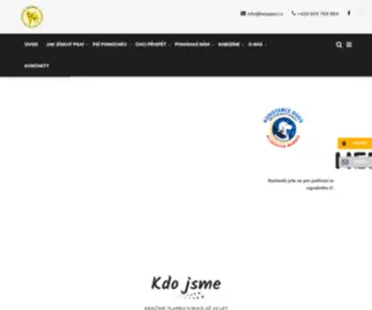 Helppes.cz(Centrum výcviku psů pro postižené) Screenshot