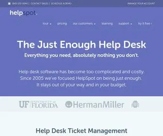 Helpspot.com(Just Enough Help Desk Software) Screenshot