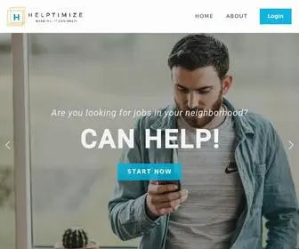 Helptimize.com(Helptimize Inc in Bellevue) Screenshot