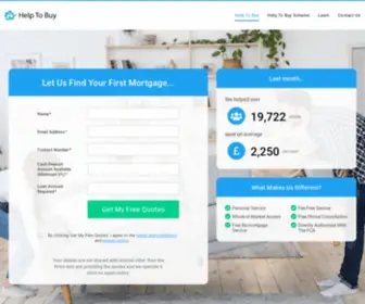Helptobuy.org.uk(Help to Buy) Screenshot