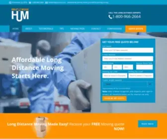 Helpumove.com(Moving Company Alternative) Screenshot