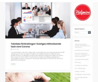 Helpwire.se(Publicera) Screenshot