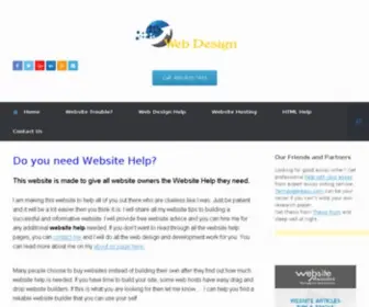 Helpwithyourwebsite.com(Website help) Screenshot