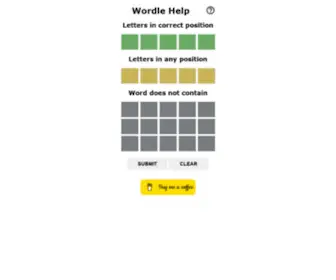 Helpwordle.com(Wordle Help) Screenshot