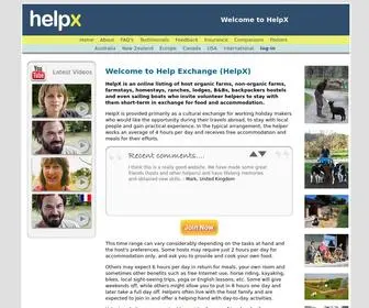 Helpx.net(Help exchange) Screenshot