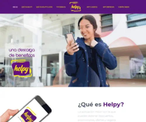 Helpy.com.co(Una descarga de beneficios) Screenshot