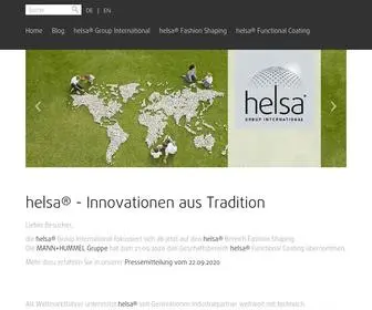 Helsa.com(Formgebung) Screenshot