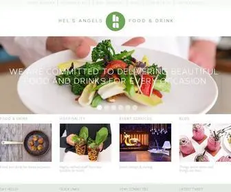 Helsangelsfoodanddrink.com(Hel's Angels) Screenshot