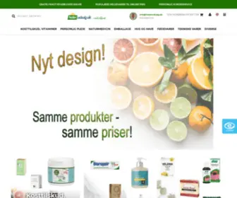 Helseudsalg.dk(Kosttilskud til online priser) Screenshot