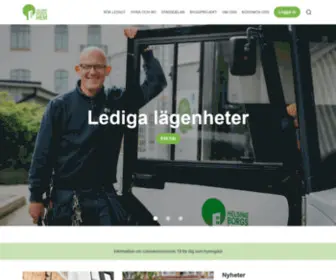 Helsingborgshem.com(Lediga lägenheter i Helsingborg) Screenshot