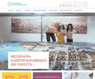 Helsinginkaupunginmuseo.fi(Kaupunginmuseo) Screenshot