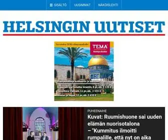 Helsinginuutiset.fi(Helsingin Uutiset) Screenshot