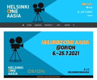 Helsinkicineaasia.fi(Aasialaisen elokuvan festivaali) Screenshot