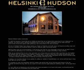 Helsinkihudson.com(Club Helsinki Hudson) Screenshot