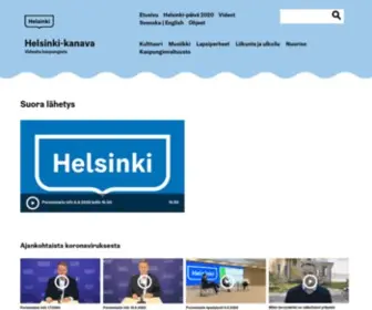 Helsinkikanava.fi(Etusivu) Screenshot