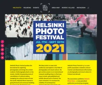 Helsinkiphotofestival.com(Helsinki Photo Festival) Screenshot