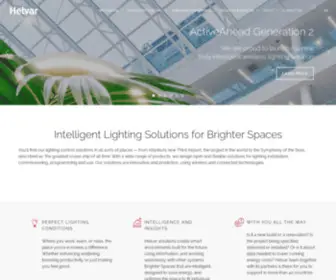 Helvar.co.uk(Intelligent Lighting Controls and Components) Screenshot