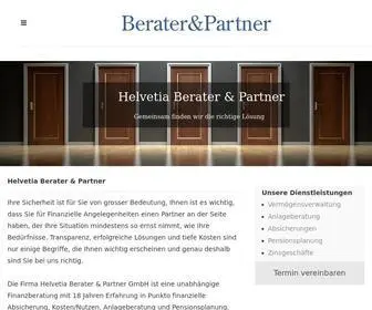 Helvetia-BP.com(Helvetia Berater & Partner GmbH) Screenshot