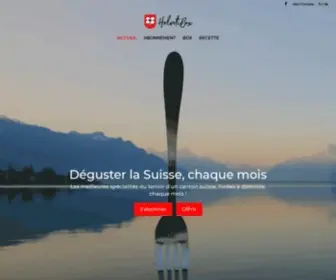 Helvetibox.ch(Déguster la Suisse) Screenshot