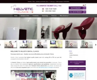 Helvetic-Clinics.co.uk(Dental Clinic Abroad) Screenshot