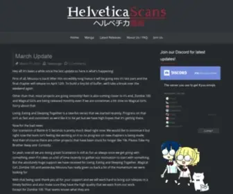 Helveticascans.com(Helvetica Scans) Screenshot