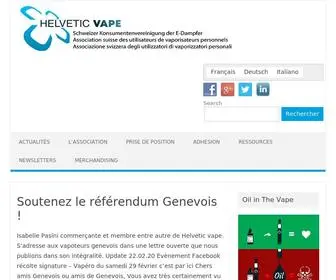 HelveticVape.ch(Helvetic Vape) Screenshot